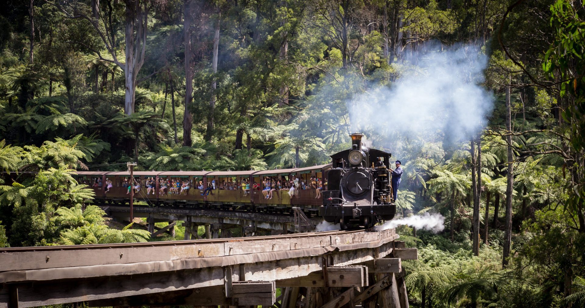 Puffing Billy Carriage NMM - Puffing Billy