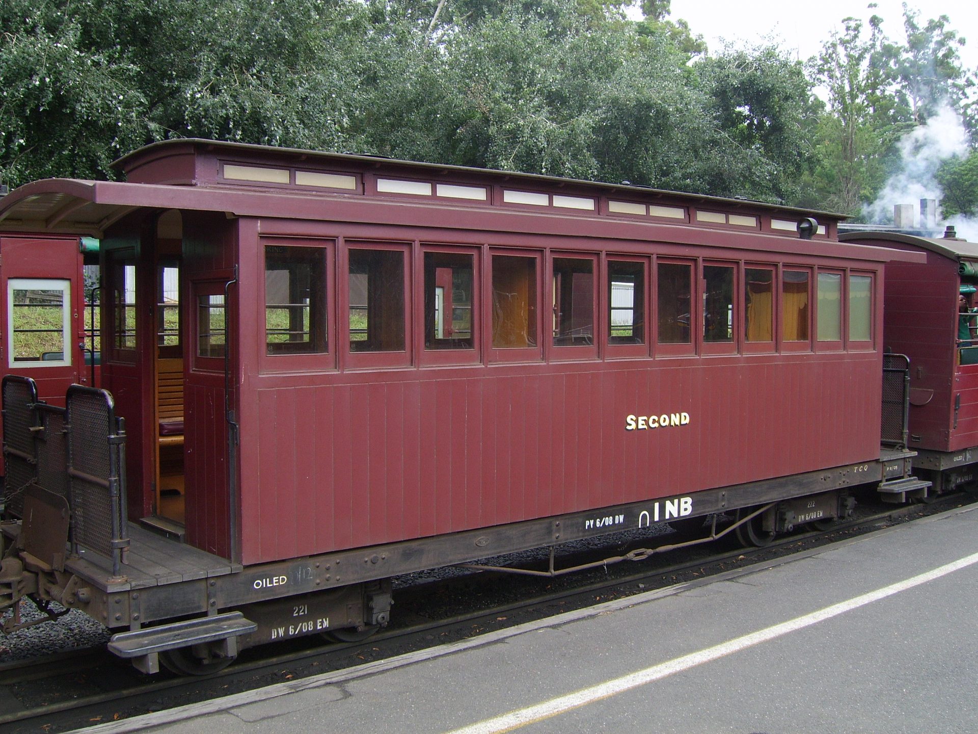 Puffing Billy Carriage NMM - Puffing Billy