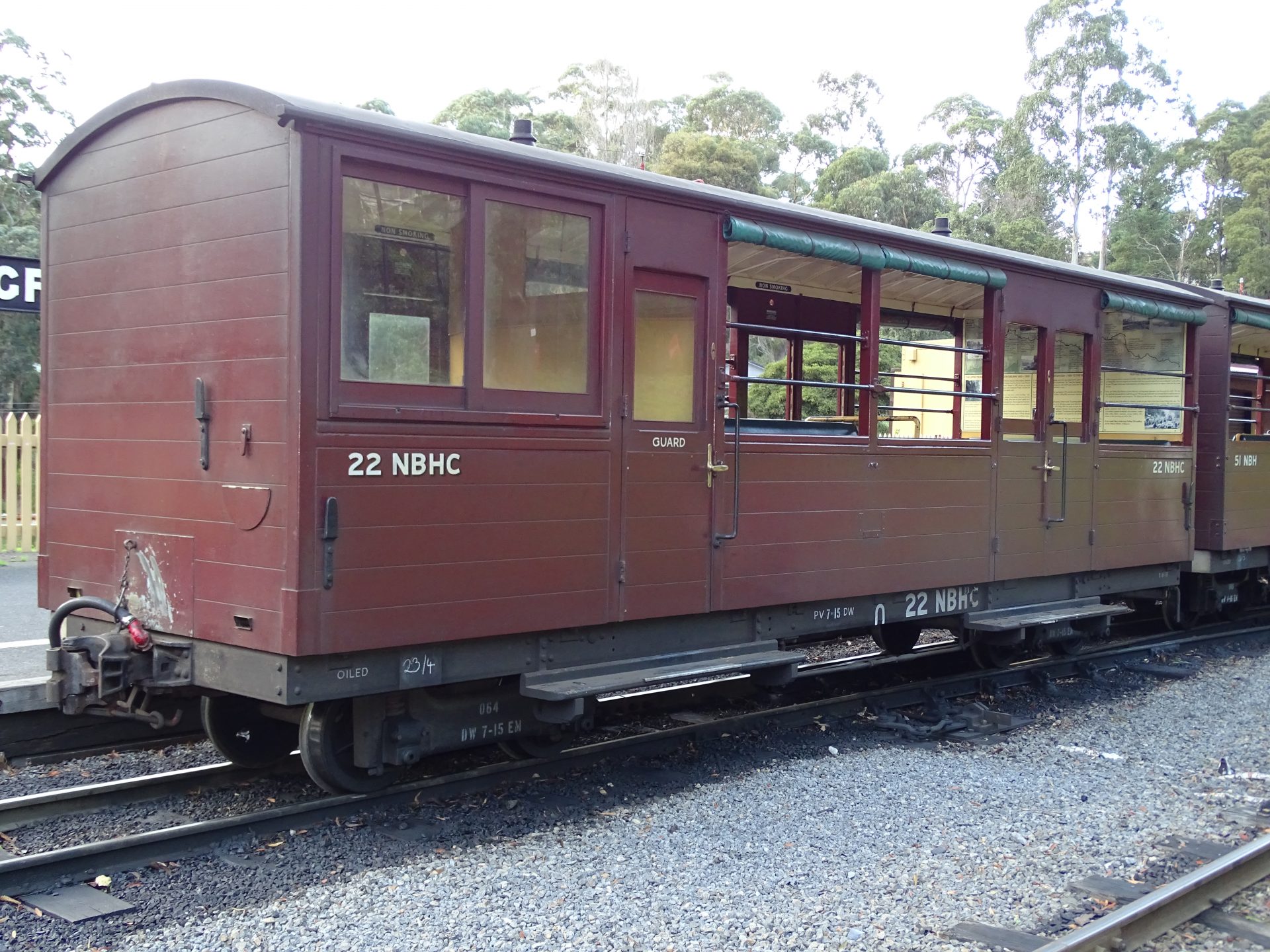 Puffing Billy Carriage NMM - Puffing Billy