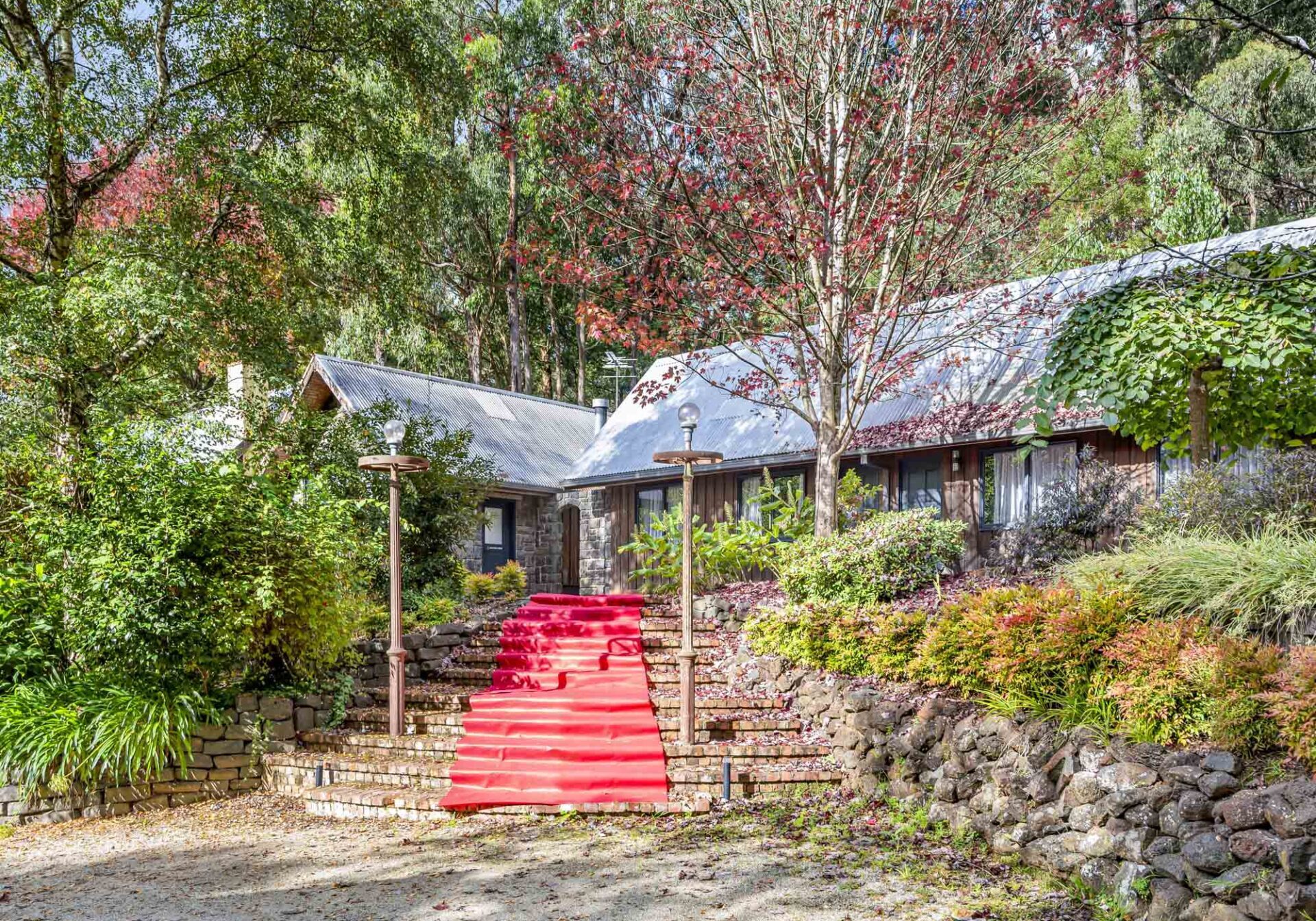 Bed and Breakfast style accommodation offered by Sun-Kissed Forest Garden.