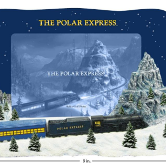 Polar Express Fram With Train Light