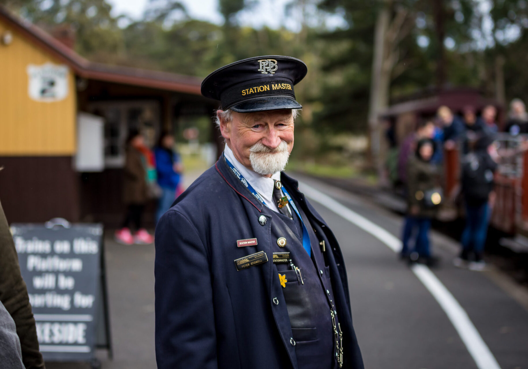 Station Master At Menzies Creek